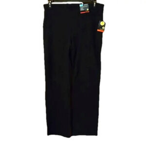 Xersion Black Low Compression Pants Slim Straight Legs Women Size XXL